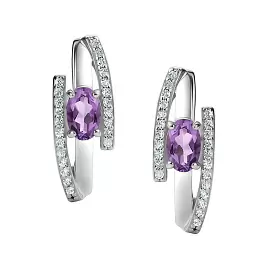 Серьги 02-4289.00АМ-00 серебро_0