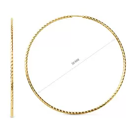 Серьги конго 800422-4010 золото_2