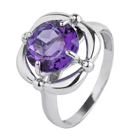 Кольцо 1-1151 ам серебро_0