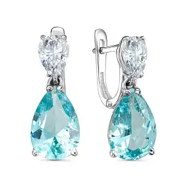 Серьги подвесные 21804527тур золото_0