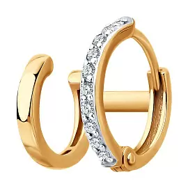 Серьги серьга одиночная 170069 золото_0