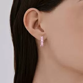 Серьги дорожка 94027060 серебро_1