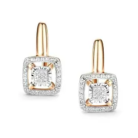 Серьги 26249-100 золото_0