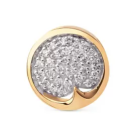 Подвеска бегунок 032553-1102 золото Круг_0