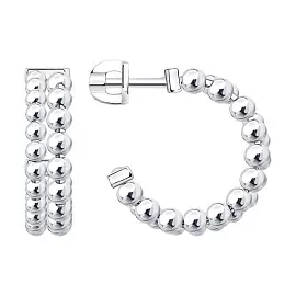 Серьги конго 94027139 серебро_0