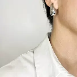 Серьги 503156450 ювелирный сплав Боттега Венета_1