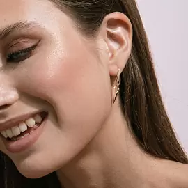 Серьги подвесные 025232-1000 золото_1