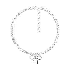 Браслет 94051534 серебро бантик_0