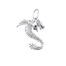 Подвеска 526н серебро Дракон_1