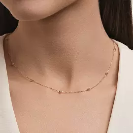 Колье Т100112200 золото Шар_1