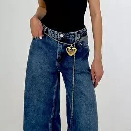 Колье длинное 27-0002-Y ювелирный сплав Сердце_3