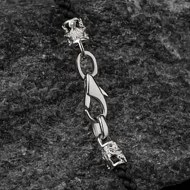 Шнур текстильный 718940-50 серебро Спаси и сохрани_2