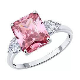 Кольцо 94014220 серебро_0