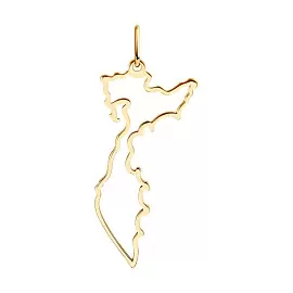 Подвеска 51-130-02798-1 золото_0