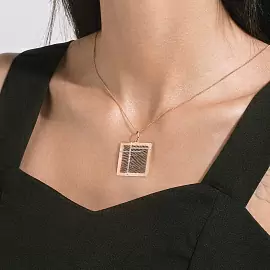 Подвеска 500253-1102 золото Квадрат_3