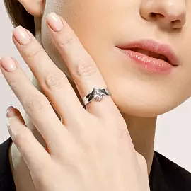 Кольцо 94013304 серебро_1