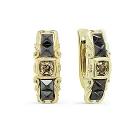 Серьги 12-21520-6089 золото_0