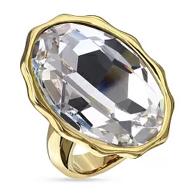 Кольцо один камень SW000095G-001R-8 ювелирный сплав_0