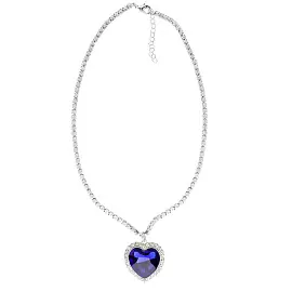 Колье 700835390 ювелирный сплав Сердце_1