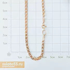 Цепь 8060154-60 золото Полновесный_1