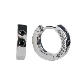 Серьги конго Ec03007r серебро_1