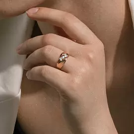 Кольцо 023071-1102 золото_1