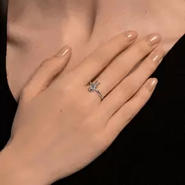 Кольцо 94014166 серебро Рука_1