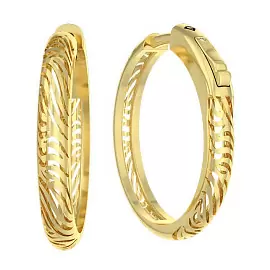 Серьги конго 9677656 золото_0