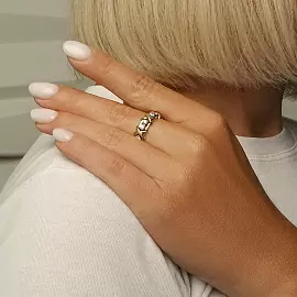 Кольцо 4101-110012 золото Тиффани_1