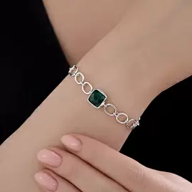 Браслет 92050180 серебро_1