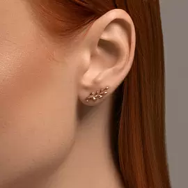 Серьги каффы 0200121 золото_1