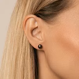 Серьги пусеты ПСЛ-22096 золото_1