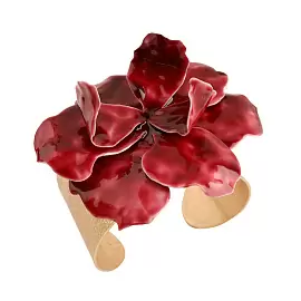 Браслет жесткий 504227480 ювелирный сплав Цветок_0