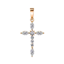 Крест декоративный КрстЛмркзМал.бцФ.з585 золото Полновесный_0