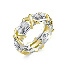 Кольцо 4101-110012 золото Тиффани_0