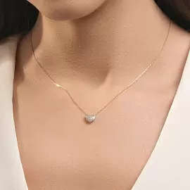 Колье Т147112185 золото Сердце_1