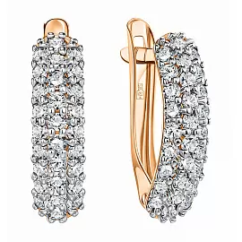 Серьги СргЛ60.бцФ.з585 золото_0