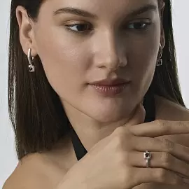 Серьги подвесные 02-4855.00ГР-00 серебро_2