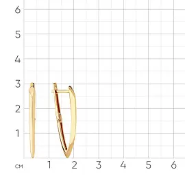 Серьги 002-0450-0000-010 золото_2