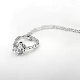 Колье A3576N серебро Кольцо_1