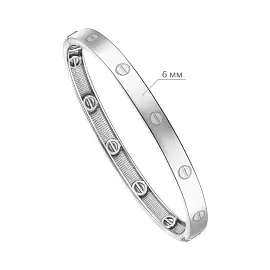 Браслет жесткий 46-72-0000-15036 серебро Картье винт_3