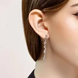 Серьги подвесные 94023592 серебро_1