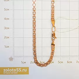 Цепь 530506023 золото Пустотелая_1