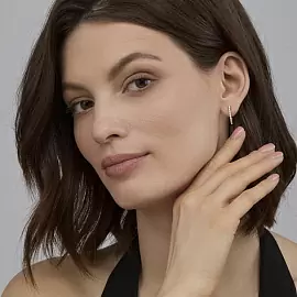 Серьги дорожка 26440-100 золото_1