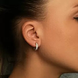 Серьги дорожка ALE271 золото_1