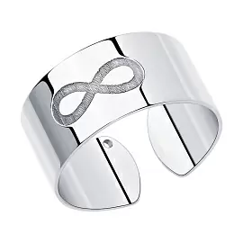 Кольцо 94013163 серебро Бесконечность_0