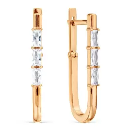 Серьги Т10202Б482 золото_0