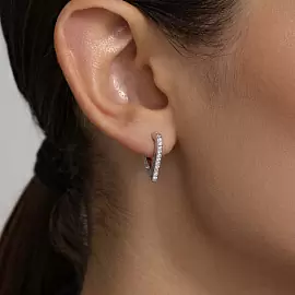 Серьги конго 02-3963.00КЦ-00 серебро Сердце_2