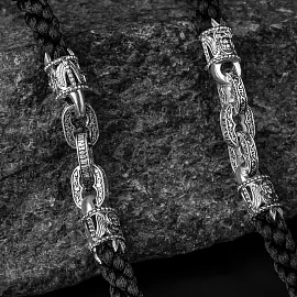 Шнур текстильный 755940-65 серебро Владимирская Божья Матерь_1