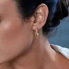 Серьги конго 9677656 золото_1